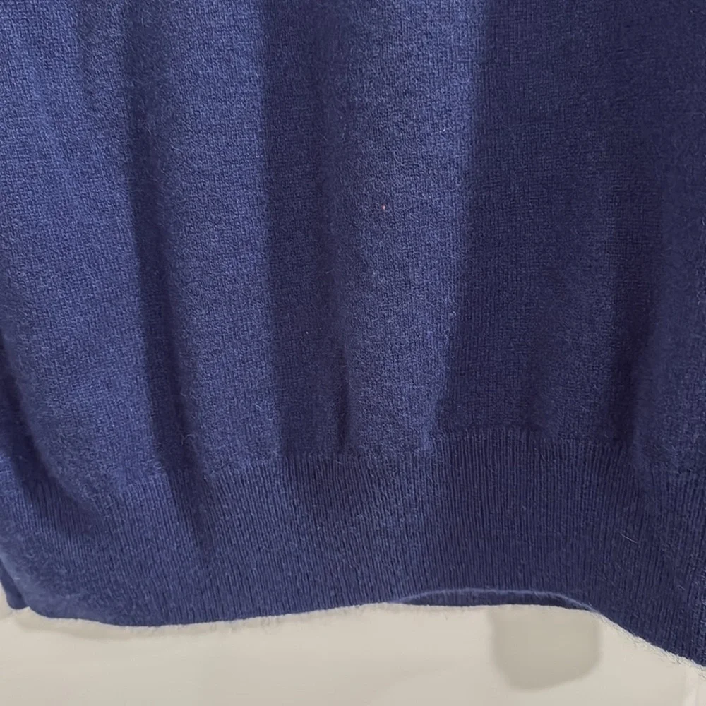 NWT Men's Navy Sweater 💯 merino wool